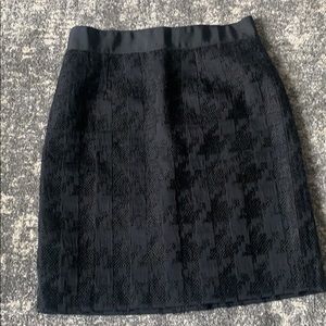 LOFT black skirt